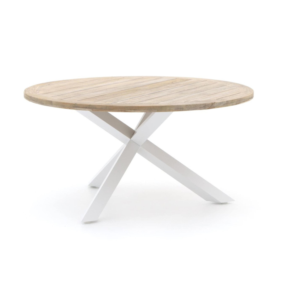 ROUGH-Y dining tuintafel ø 150cm (h:75cm) - Laagste prijsgarantie! afbeelding 1