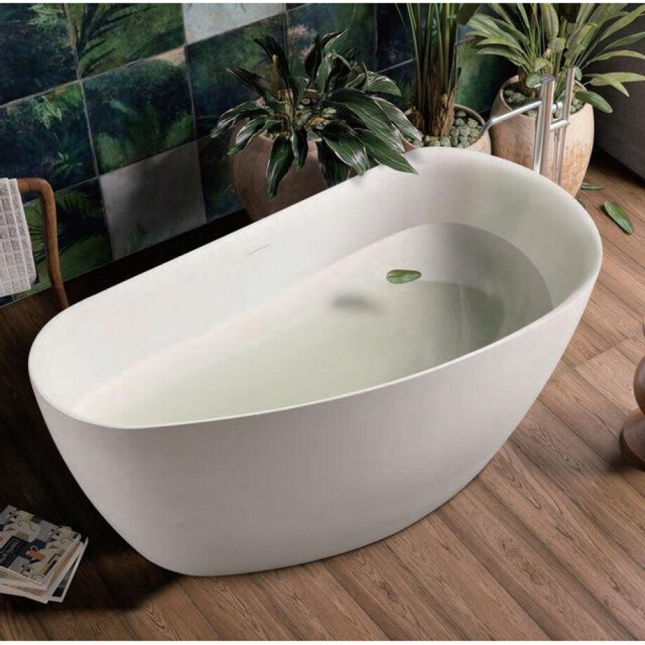 Royal plaza Garni bad vrijstaand 170x78cm mat wit afbeelding 1