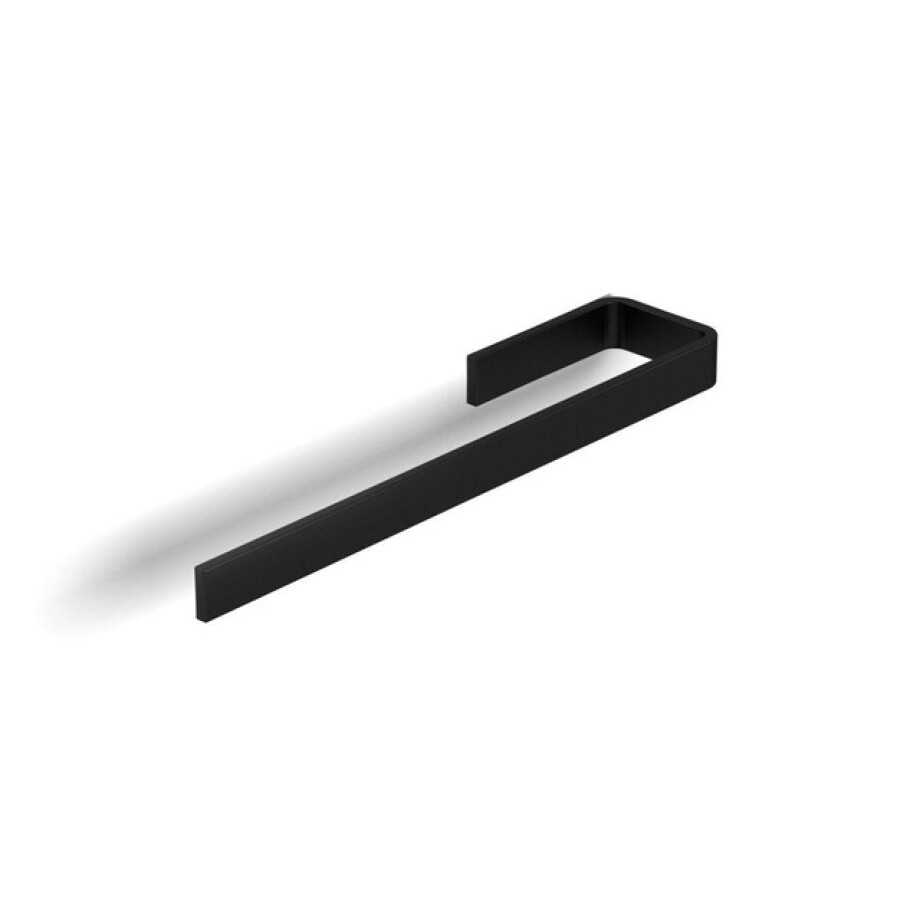 Royal plaza Humano meubelhanddoekhouder 33cm mat zwart afbeelding 1
