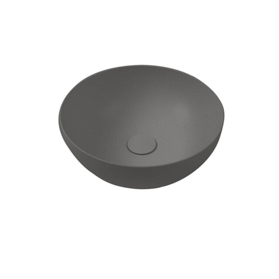 Royal plaza Kolor wastafel 40cm rond antraciet 67075 afbeelding 1