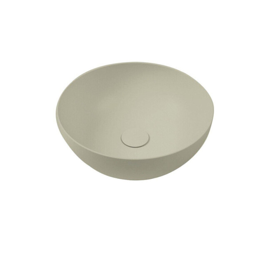Royal plaza Kolor wastafel 40cm rond zand 67266 afbeelding 1
