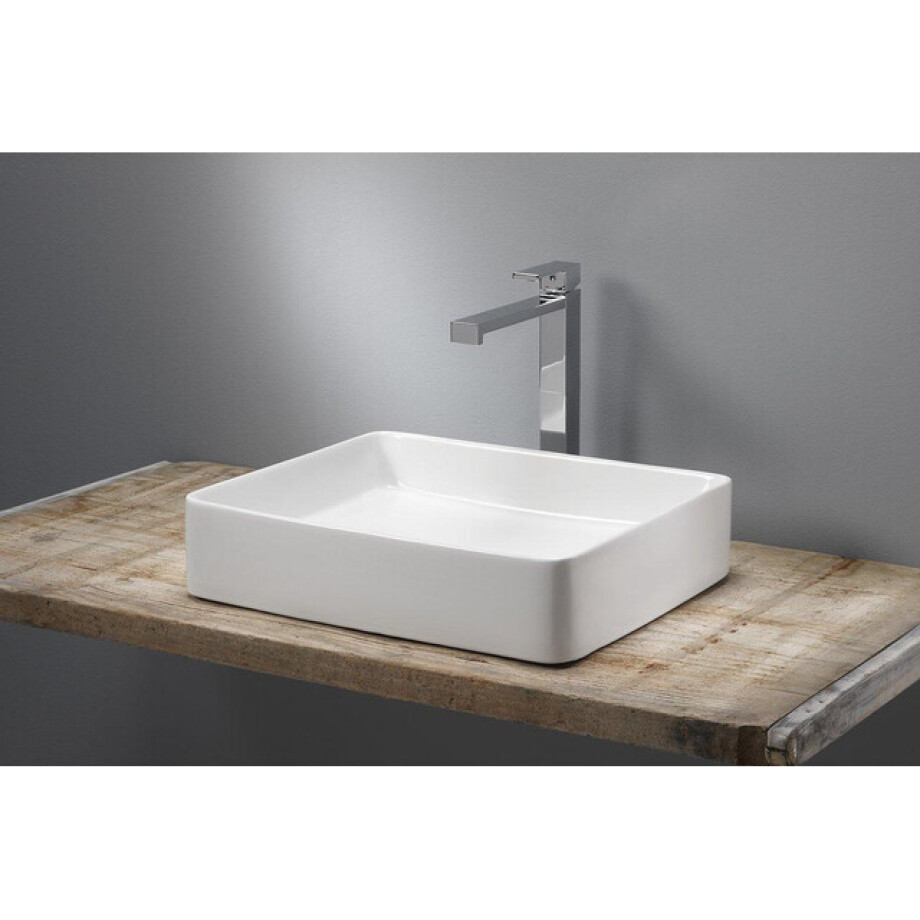 Royal Plaza Latona opzetwastafel 49,5x40,5x11,5cm wit 21840 Royal Plaza Latona opzetwastafel 49,5x40,5x11,5cm wit 21840 afbeelding 1