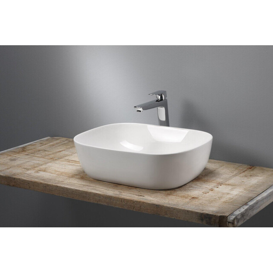 Royal Plaza Latona opzetwastafel ovaal 49x39,5x14,5cm wit 22241 afbeelding 1