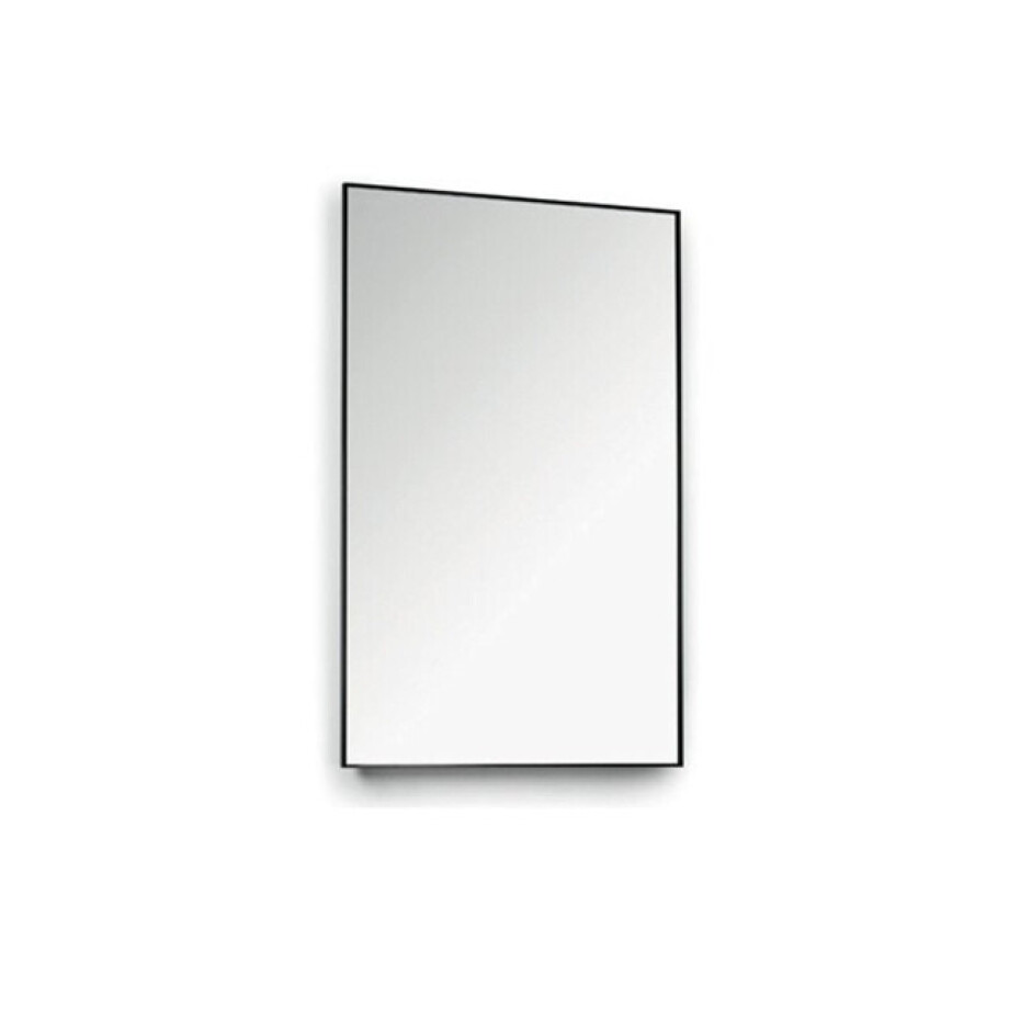 Royal Plaza Merlot spiegel 100x80cm zonder verlichting rechthoek Glas Zwart mat afbeelding 1