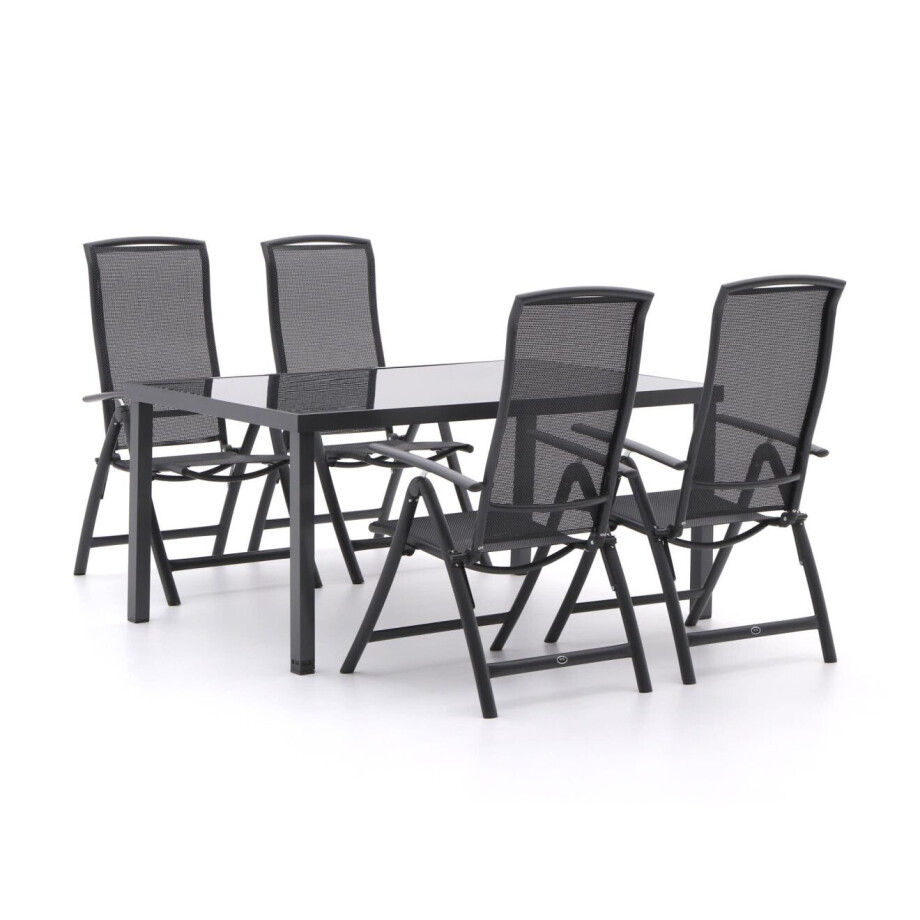 R&S Design Capri/Caluso 160cm dining tuinset 5-delig verstelbaar - Laagste prijsgarantie! R&S Design Capri/Caluso 160cm dining tuinset 5-delig verstelbaar - Laagste prijsgarantie! afbeelding 1