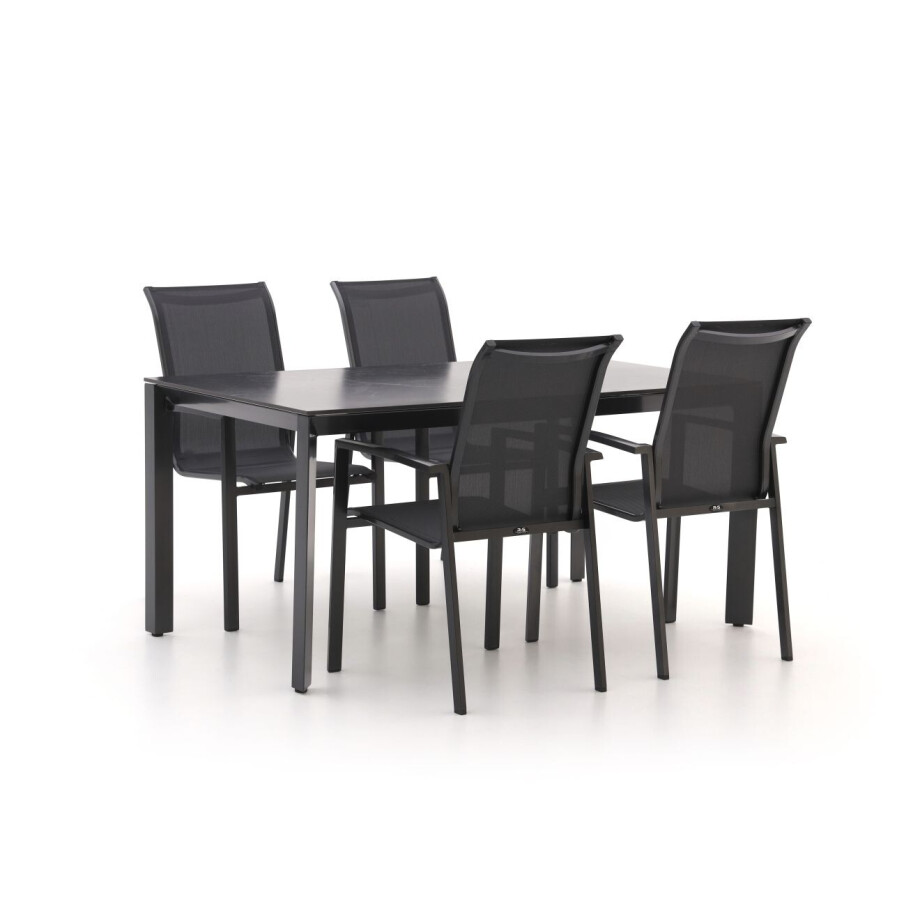 R&S Design Centallo/Sestino 160cm dining tuinset 5-delig stapelbaar - Laagste prijsgarantie! R&S Design Centallo/Sestino 160cm dining tuinset 5-delig stapelbaar - Laagste prijsgarantie! afbeelding 1
