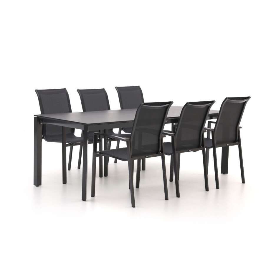 R&S Design Centallo/Sestino 220cm dining tuinset 7-delig stapelbaar - Laagste prijsgarantie! R&S Design Centallo/Sestino 220cm dining tuinset 7-delig stapelbaar - Laagste prijsgarantie! afbeelding 1
