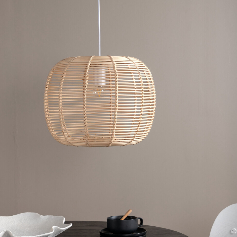 Nohr Hanglamp 'Shian' Rotan afbeelding 1