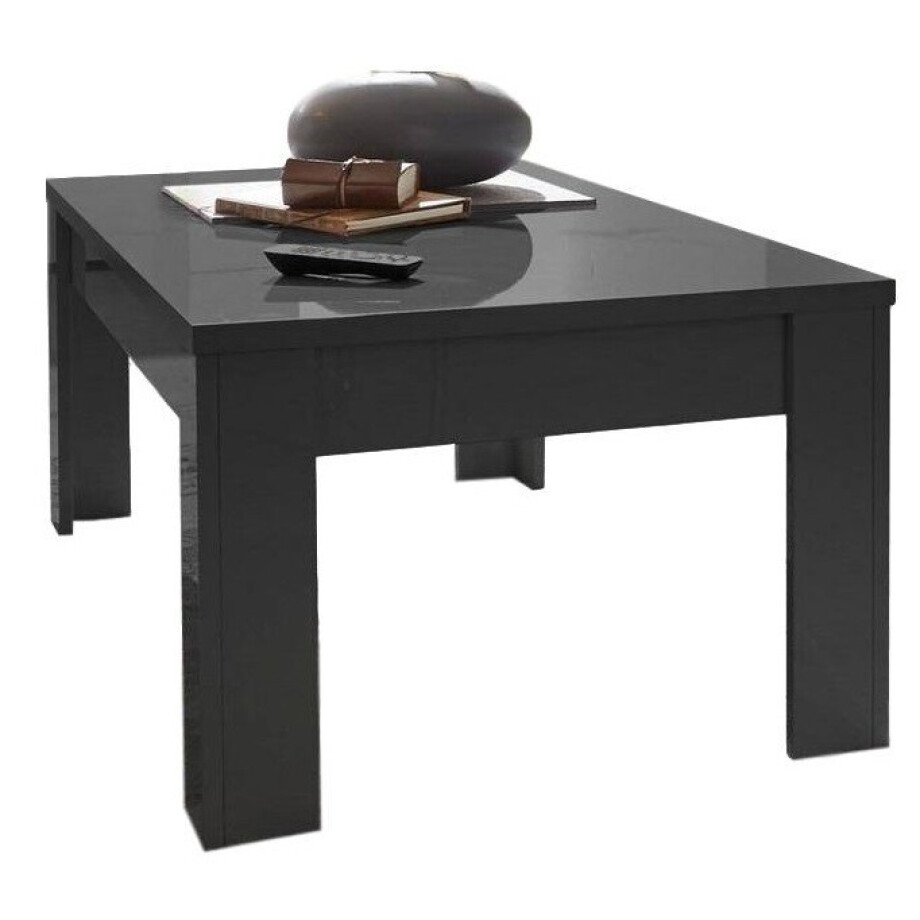Salontafel Dama 122 cm breed in hoogglans grijs Salontafel Dama 122 cm breed in hoogglans grijs afbeelding 1