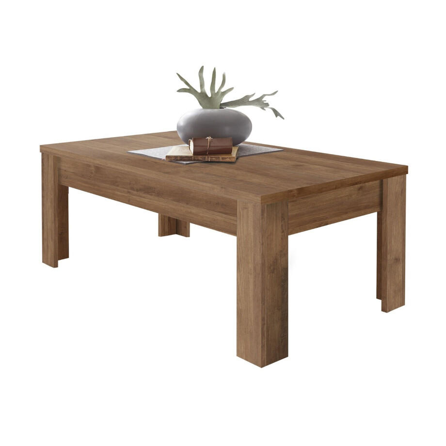 Salontafel Jupiter 122 cm breed mercure eiken Salontafel Jupiter 122 cm breed mercure eiken afbeelding 1