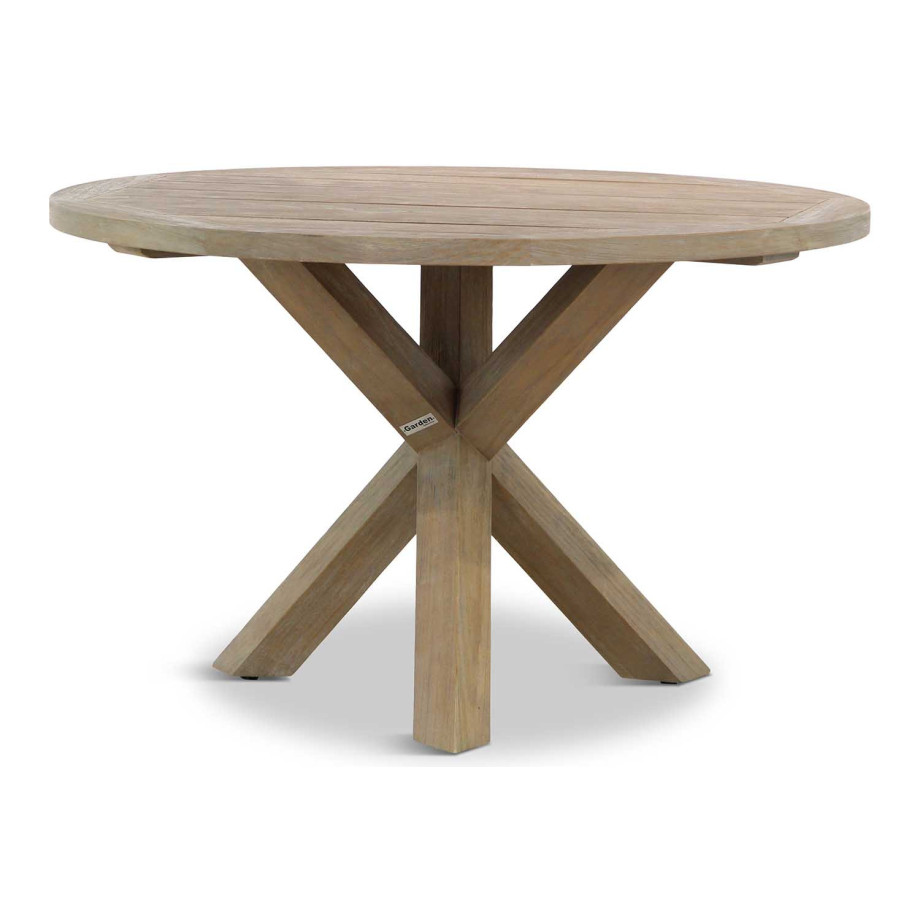 Garden Collections Sand City rond dining tuintafel 120 cm afbeelding 1