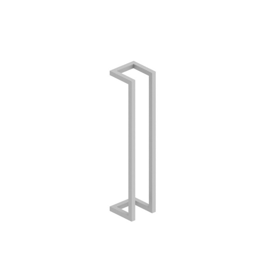 Saniclass Dual Handdoekrek - 60x12.5x12.5cm - mat wit 246124001MW Saniclass Dual Handdoekrek - 60x12.5x12.5cm - mat wit 246124001MW afbeelding 1