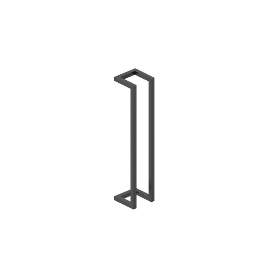 Saniclass Dual Handdoekrek - 60x12.5x12.5cm - mat zwart 246124001MB Saniclass Dual Handdoekrek - 60x12.5x12.5cm - mat zwart 246124001MB afbeelding 1
