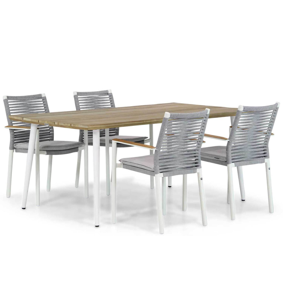 Santika Giovane/Montana 180 cm dining tuinset 5-delig afbeelding 1