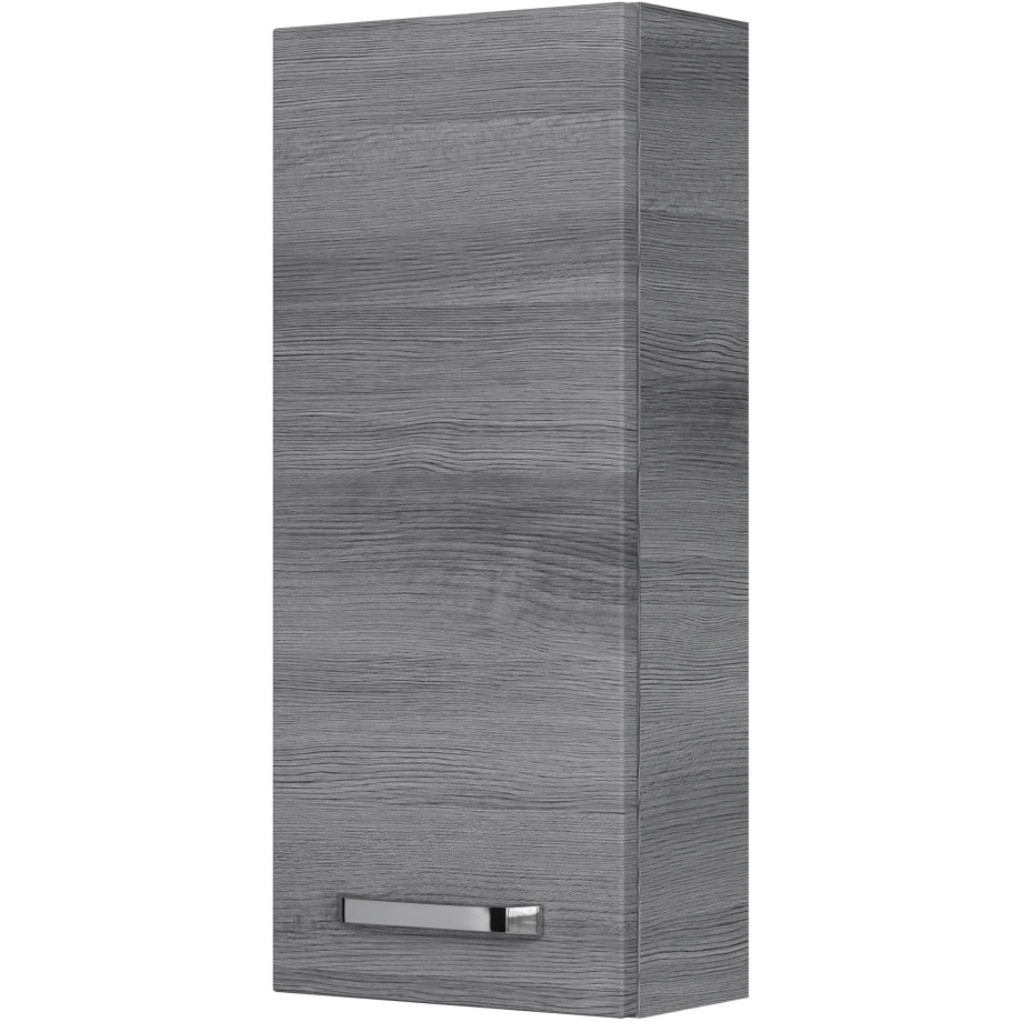 Saphir Hangkast Serie 4010 wand-badkamerkast 30 cm breed met 1 deur, 2 glazen planken afbeelding 1