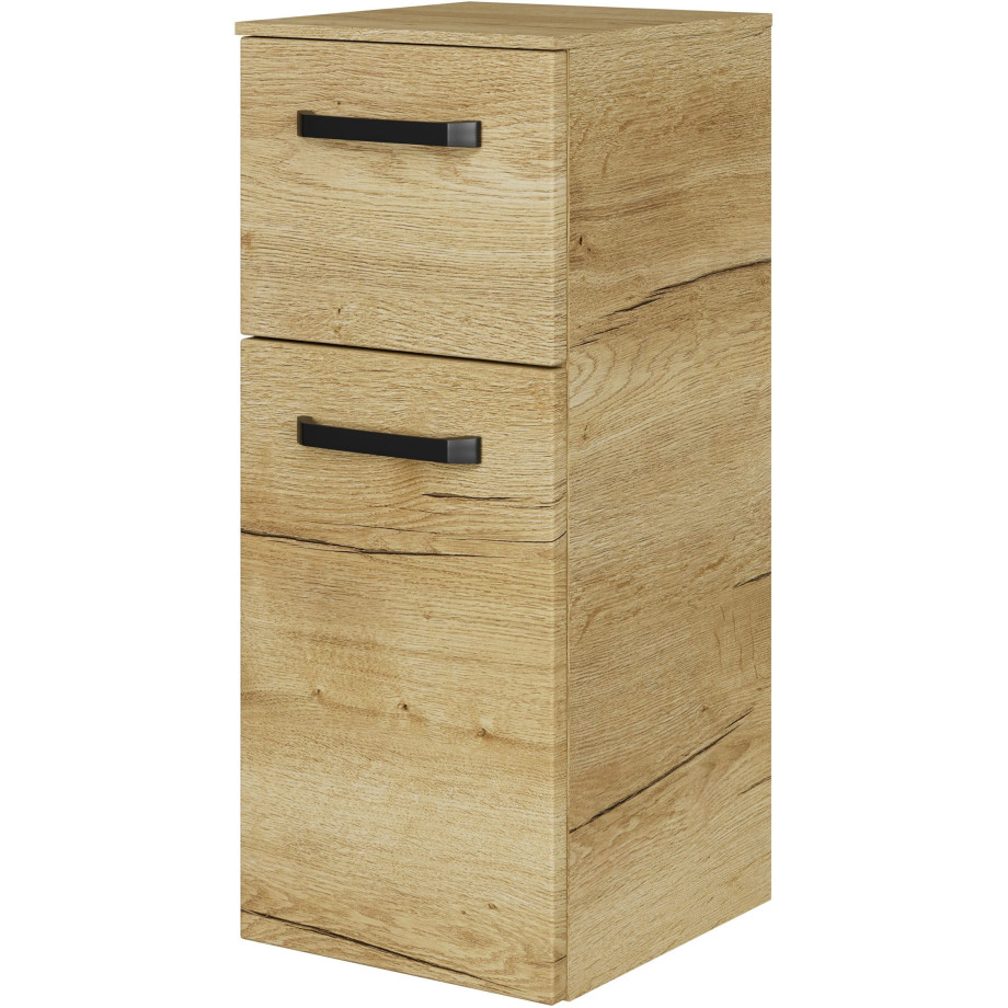 Saphir Onderkast Serie 4010 badkamerkast 30 cm breed, 1 deur, 1 lade, incl. deurdemper afbeelding 1