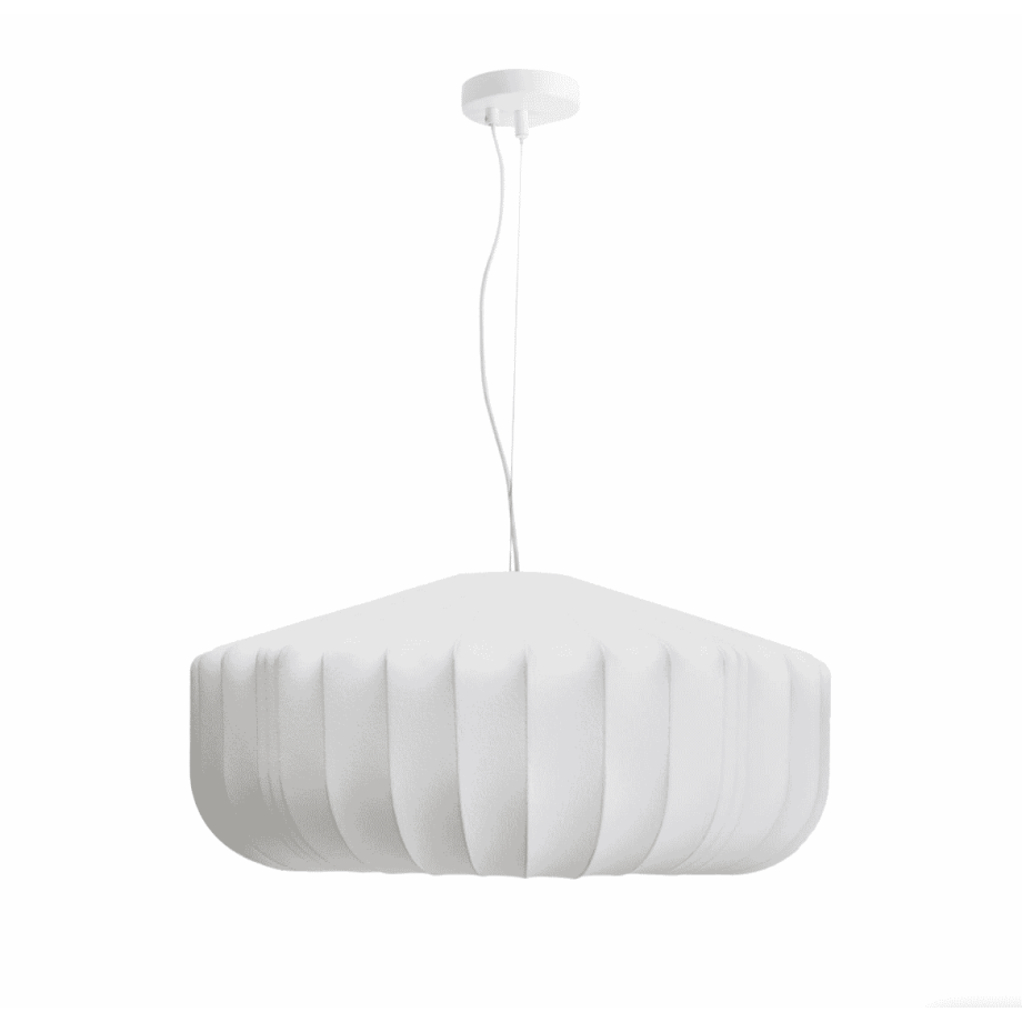 Kave Home Hanglamp 'Somar' 76cm, kleur Wit afbeelding 1