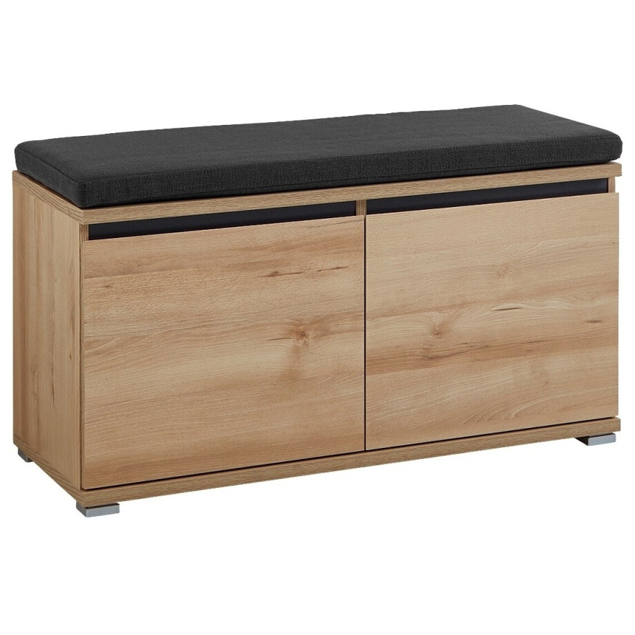 Schoenenbank Lenny 52 cm hoog - Edel beuken afbeelding 1