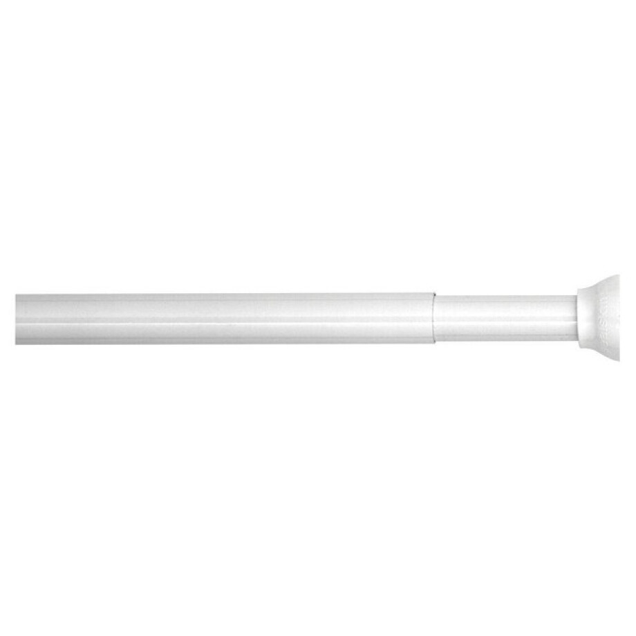 Sealskin Douchegordijnstang verstelbaar 110-185cm Ø 20 mm Aluminium Wit 275552210 afbeelding 1