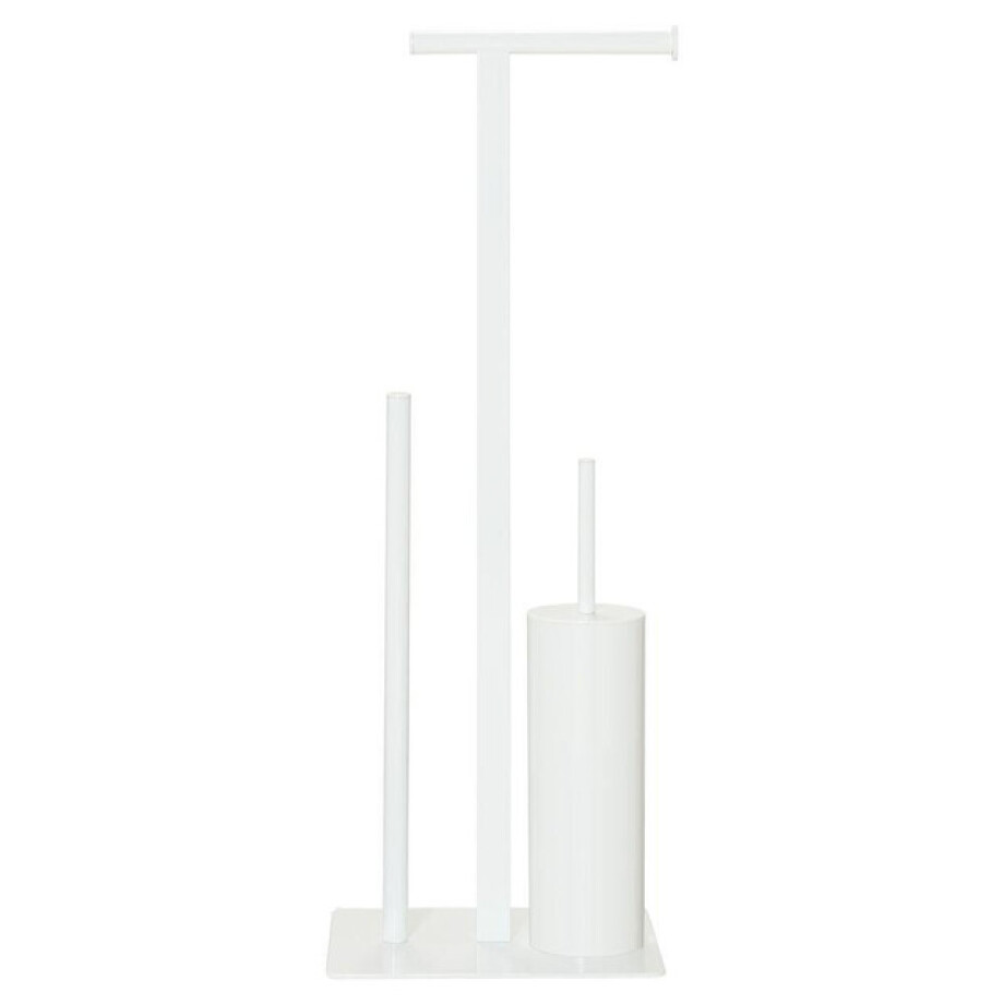 Sealskin Square Toiletbutler Metaal Wit 362373610 Sealskin Square Toiletbutler Metaal Wit 362373610 afbeelding 1