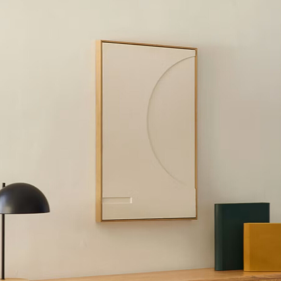 Kave Home Schilderij 'Sefri' Linnen, 90 x 60cm Kave Home Schilderij 'Sefri' Linnen, 90 x 60cm afbeelding 1