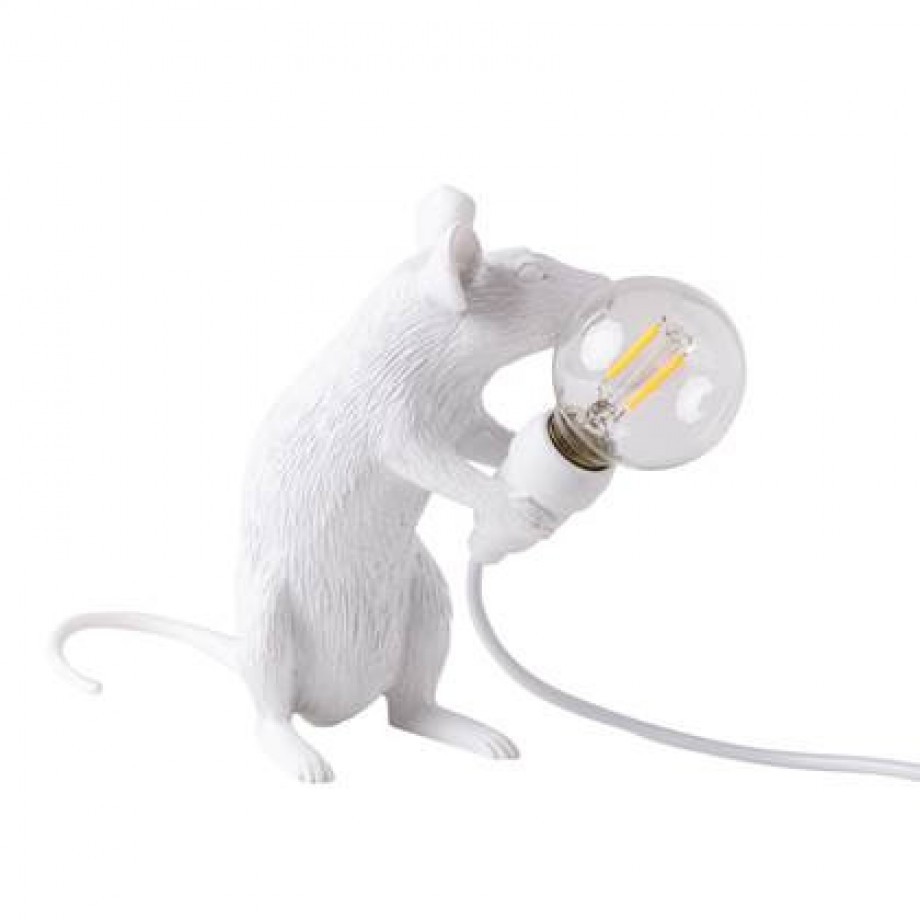 Seletti Mouse Lampresin Sitting afbeelding 1