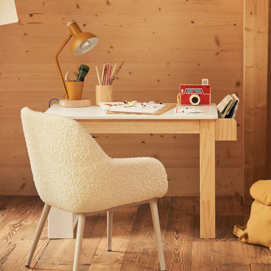 Kave Home Kinderbureau 'Serwa' 77 x 40cm afbeelding 1
