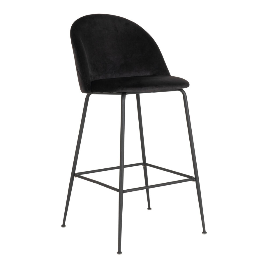 Set van 2 barkrukken Lausanne velvet | House Nordic afbeelding 1