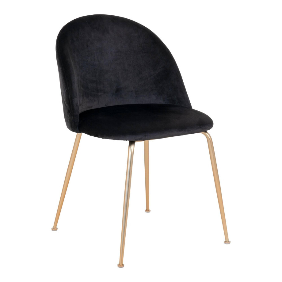 Set van 2 eetkamerstoelen Geneve velvet | House Nordic afbeelding 1