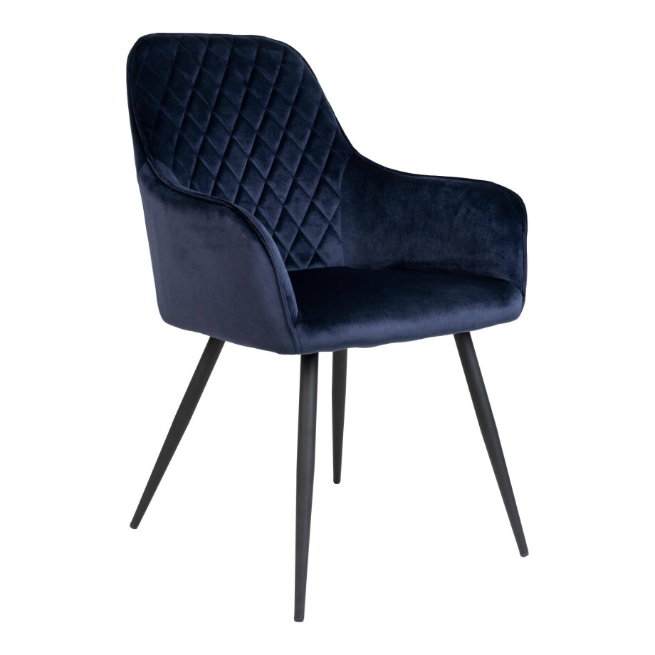 Set van 2 eetkamerstoelen Harbo velvet | House Nordic afbeelding 1