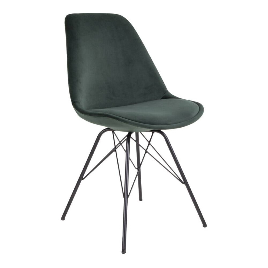 Set van 2 eetkamerstoelen Oslo velvet | House Nordic afbeelding 1