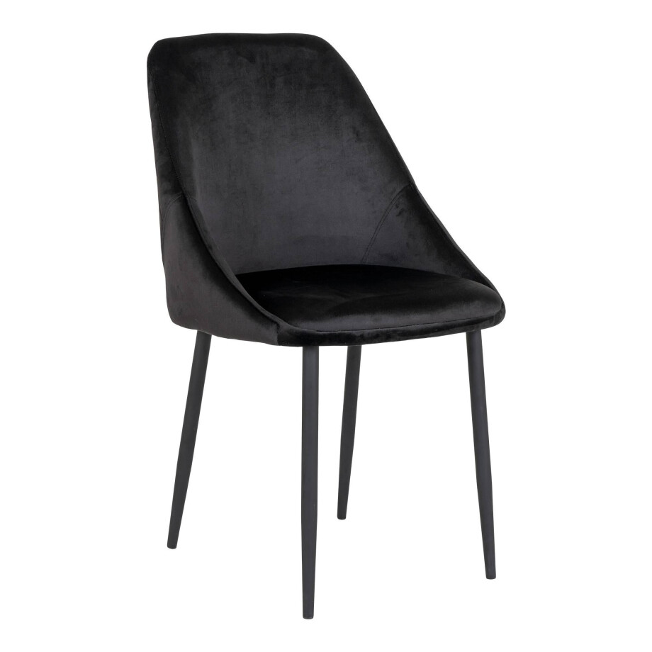 Set van 2 eetkamerstoelen Porto velvet | House Nordic afbeelding 1