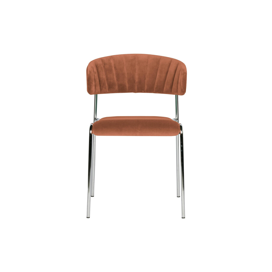 Set van 2 eetkamerstoelen Twitch velvet | BePureHome afbeelding 1