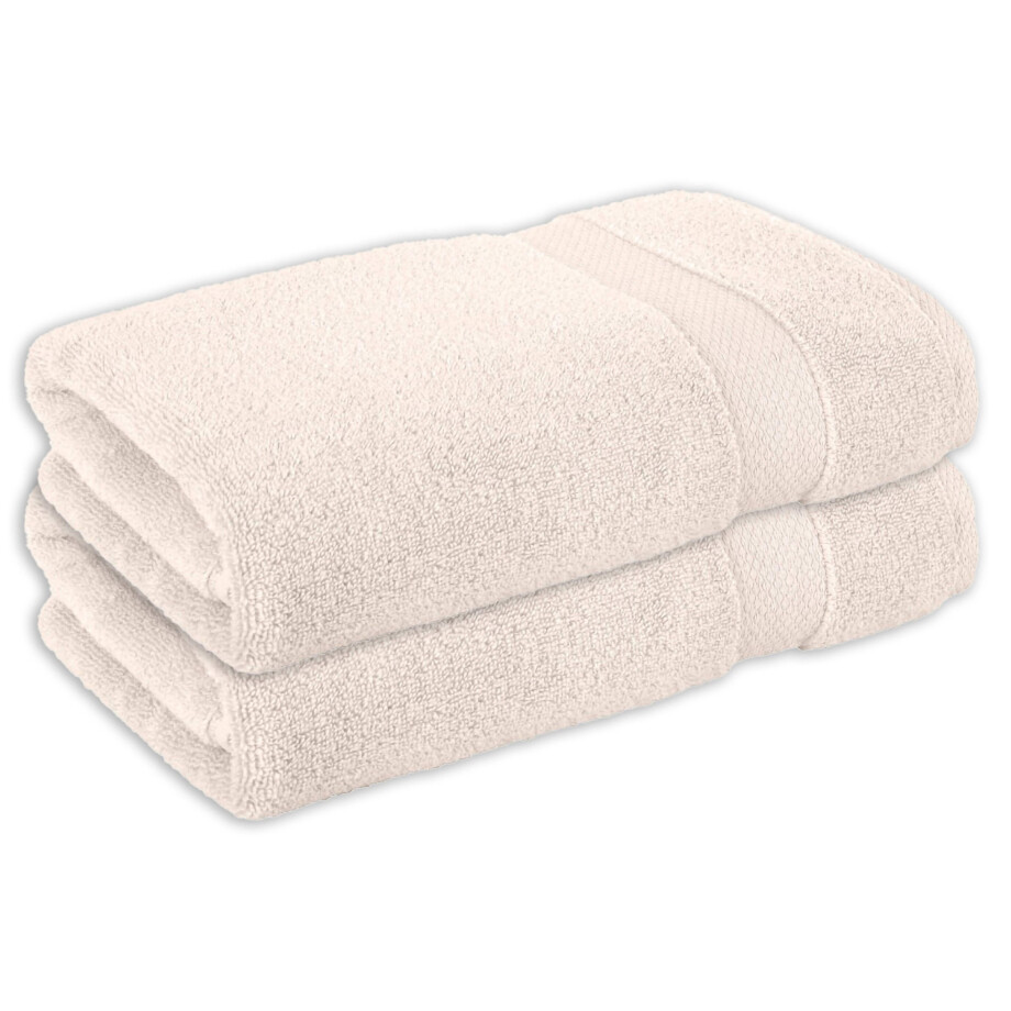 Set van 2 handdoeken Sofia | Vitality Pur afbeelding 1