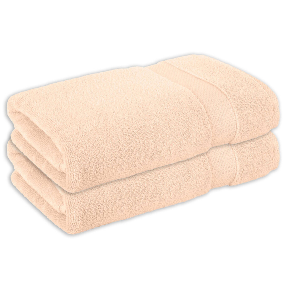 Set van 2 handdoeken Sofia | Vitality Pur afbeelding 1