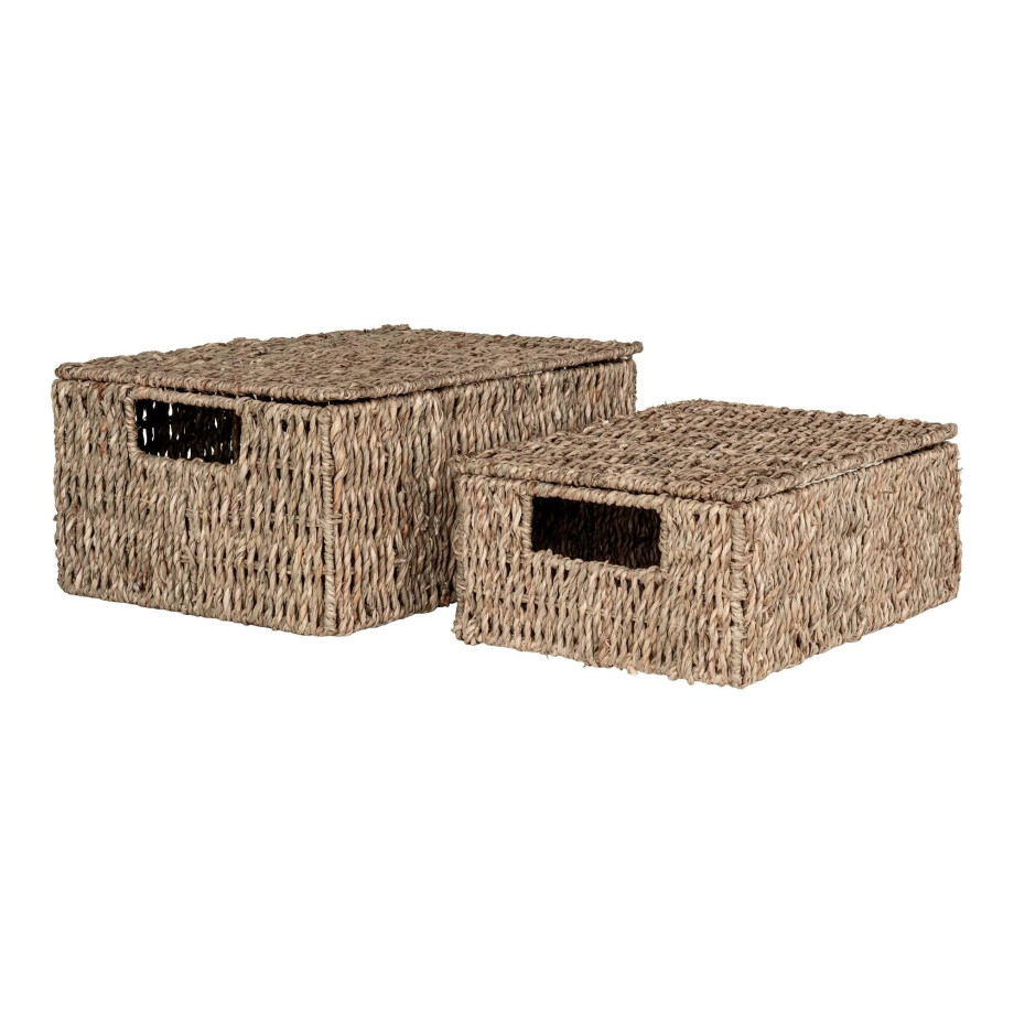 Set van 2 opbergmanden Venus zeegras | House Nordic afbeelding 1
