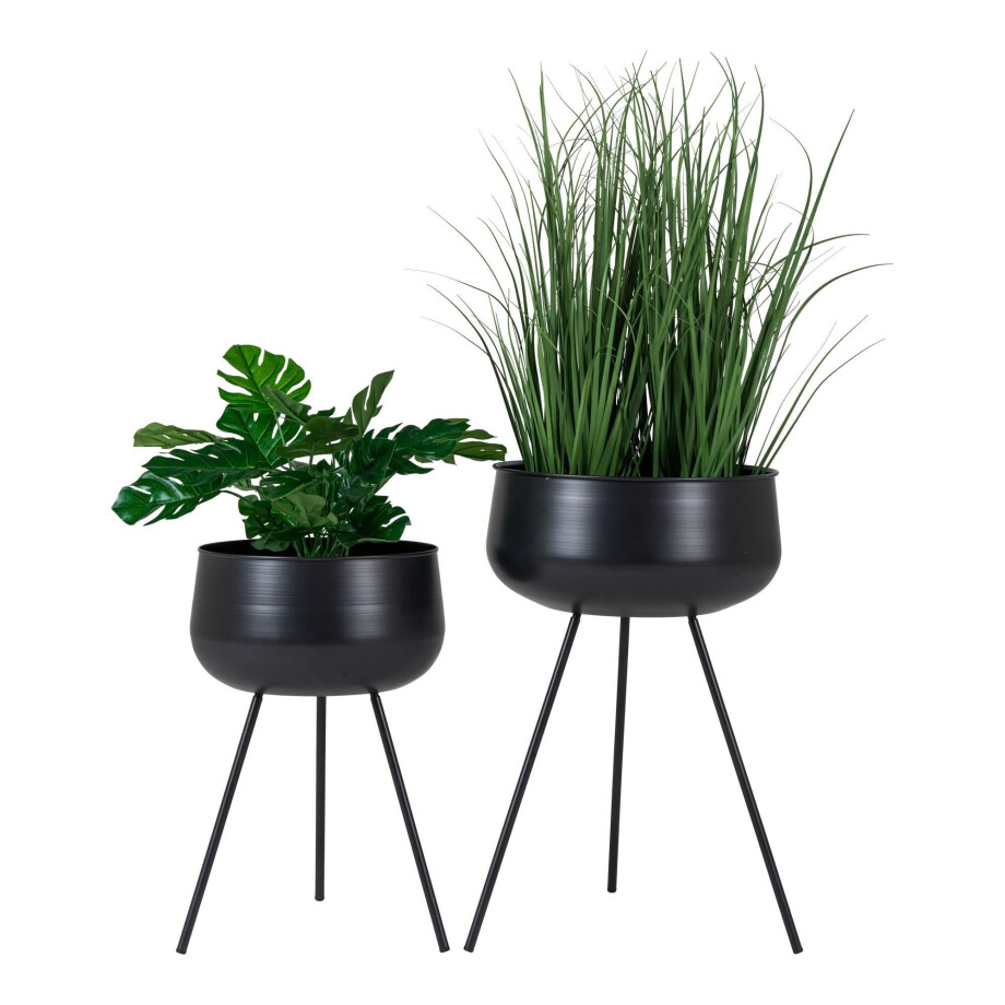 Set van 2 plantenhouders Corsica | House Nordic afbeelding 1