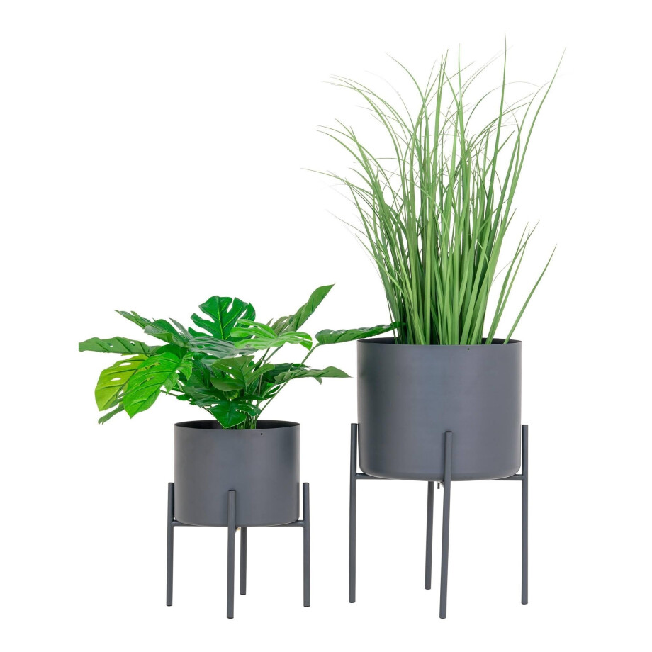 Set van 2 plantenhouders Palma | House Nordic afbeelding 1