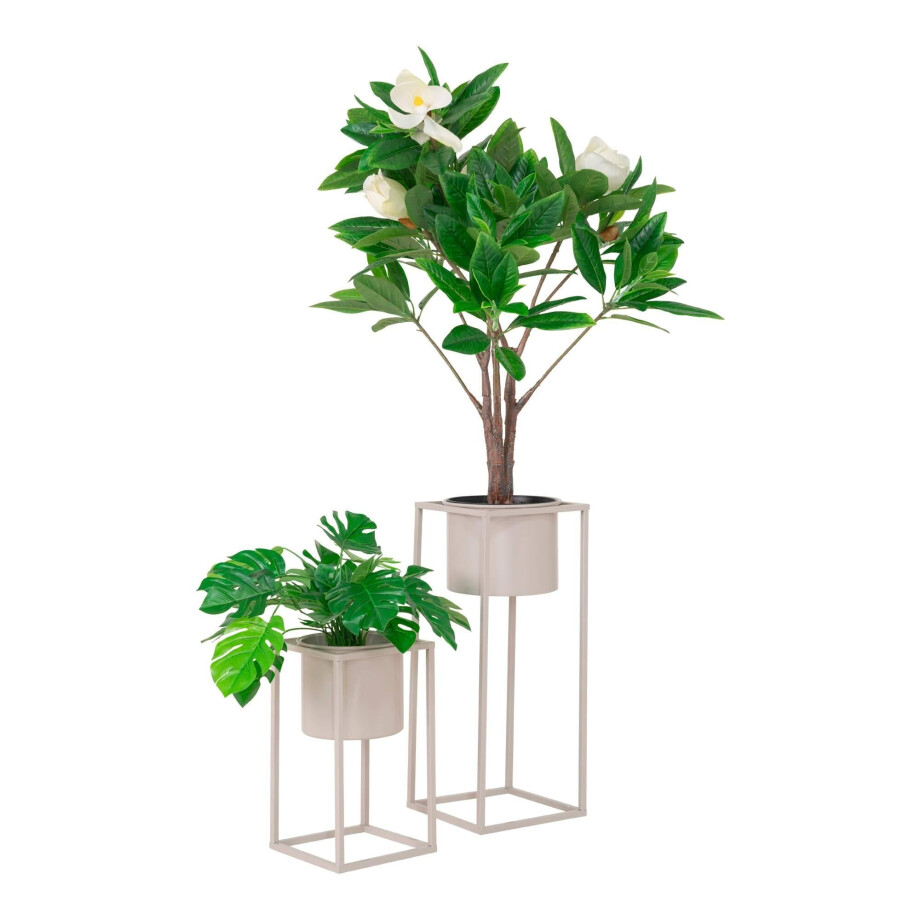 Set van 2 plantenhouders Riviéra | House Nordic afbeelding 1