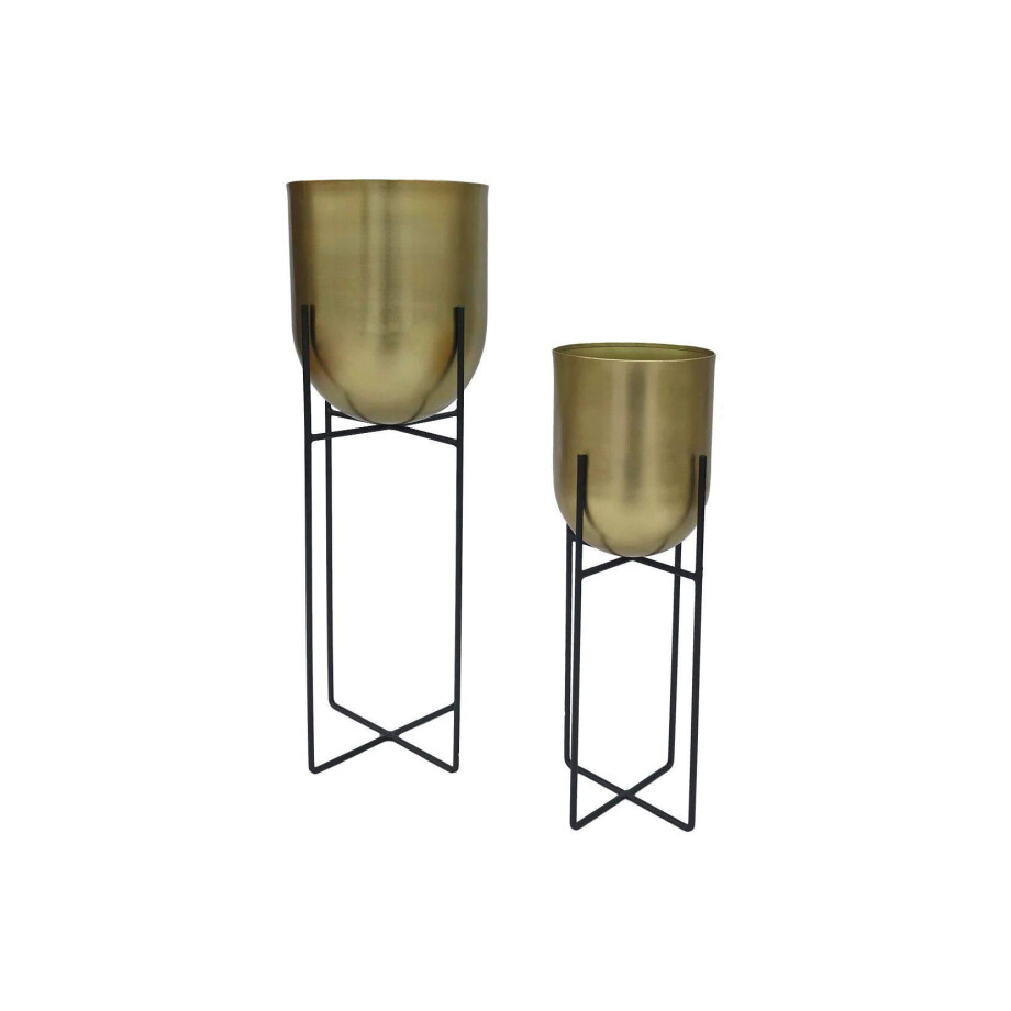 Set van 2 plantenstandaard Fletcher | HSM Collection afbeelding 1