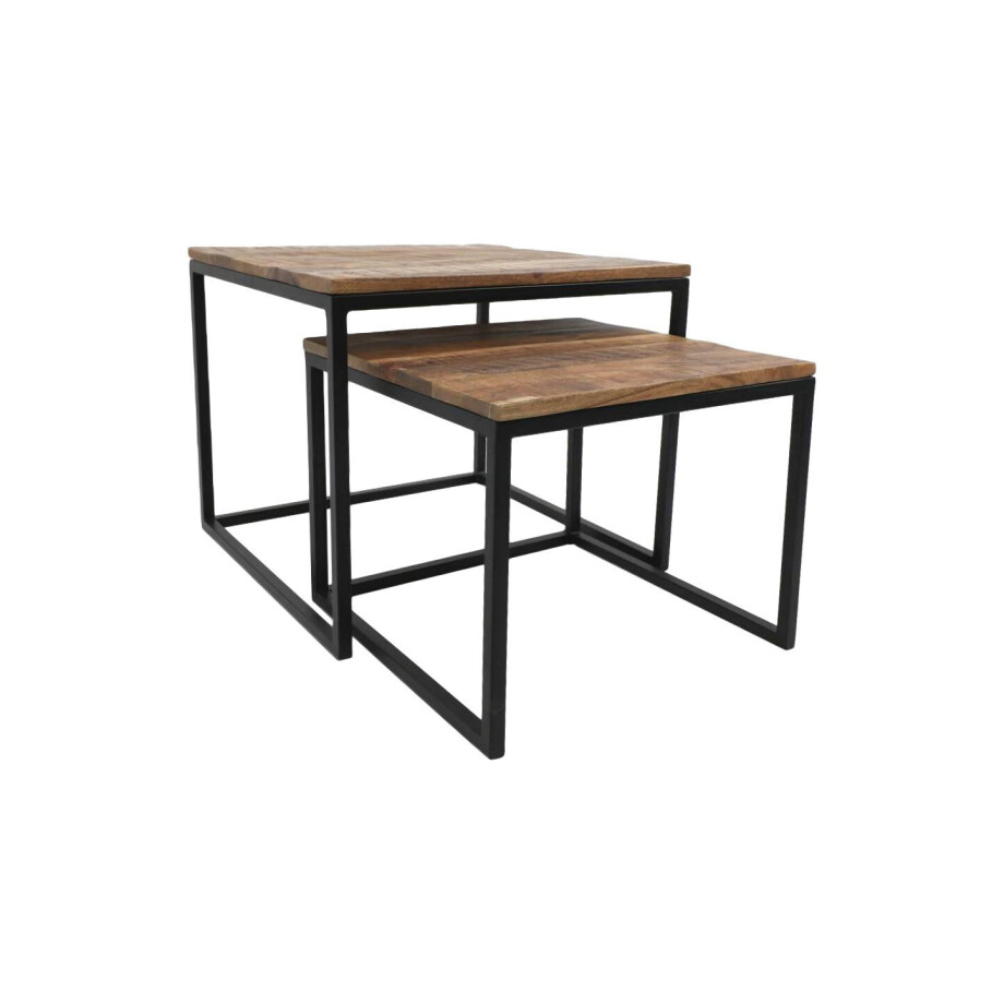 Set van 2 salontafels Jedidja | HSM Collection afbeelding 1