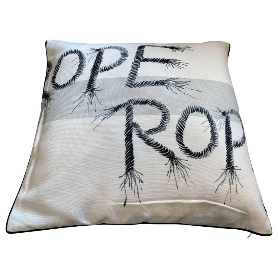 Set van 2 Sierkussens Rope | Furnilux afbeelding 1