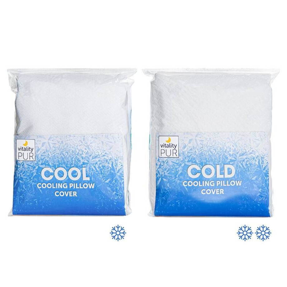Set van 2 verkoelende kussenslopen Cold | Vitality Pur afbeelding 1