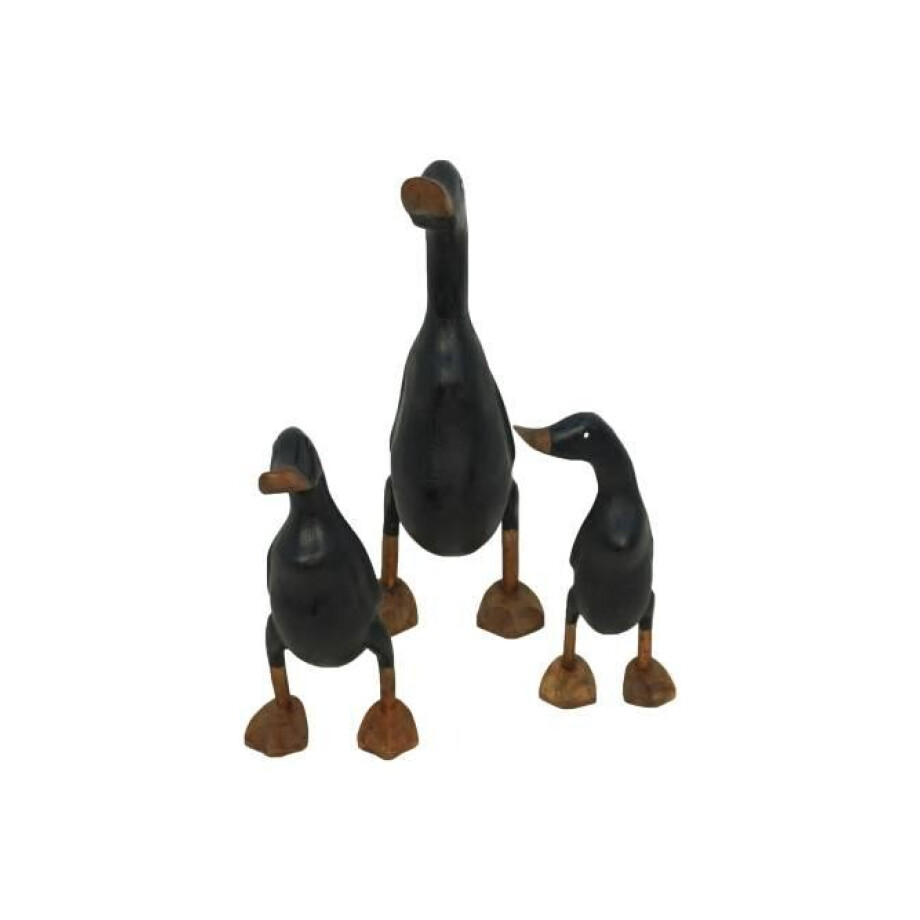 Set van 3 beeldjes Duck | HSM Collection afbeelding 1