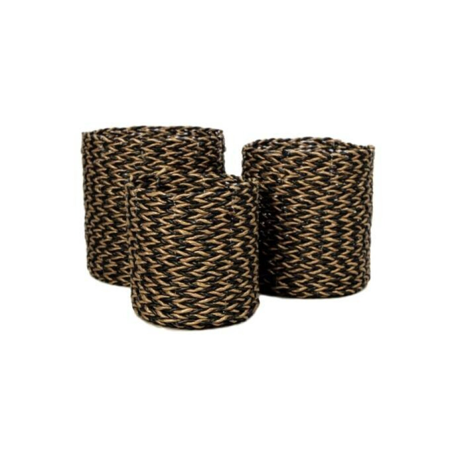 Set van 3 manden Bobbie | HSM Collection afbeelding 1