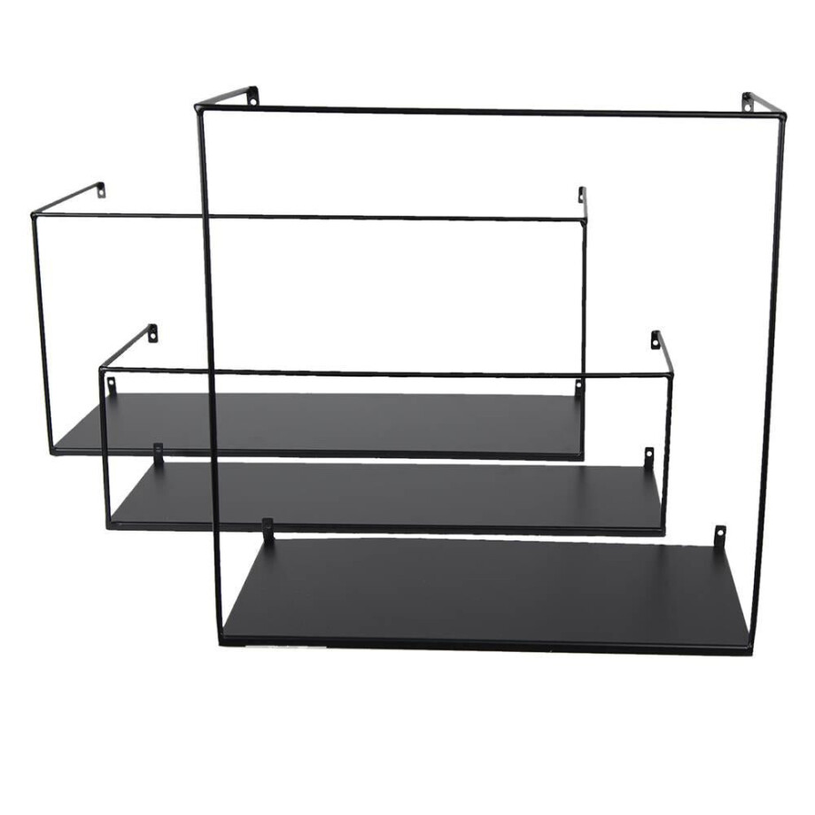 Set van 3 wandrekken Essential | Clayre & Eef afbeelding 1