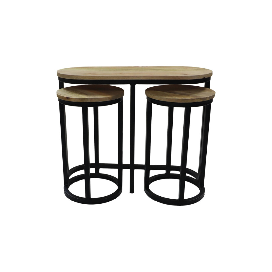 Set van 3 wandtafels Rachel | HSM Collection afbeelding 1