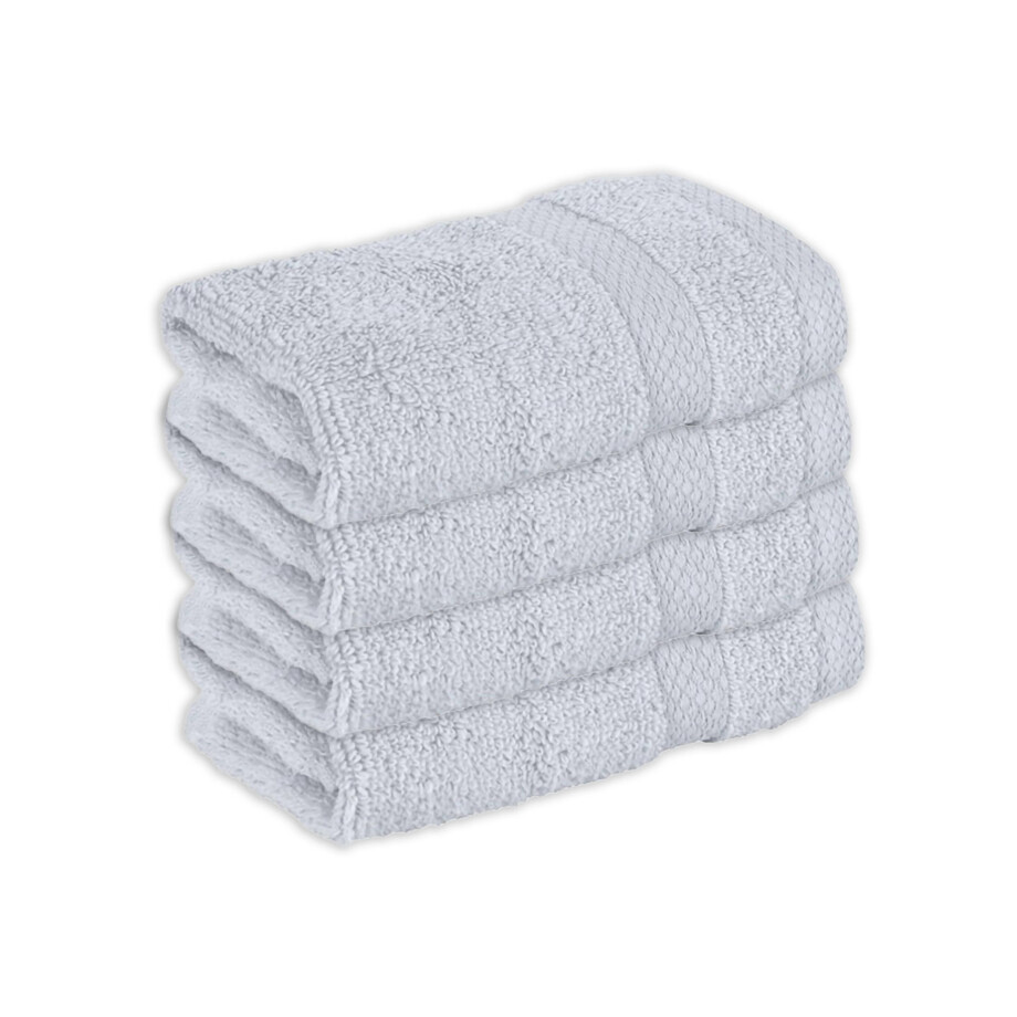 Set van 4 handdoeken Sofia | Vitality Pur afbeelding 1