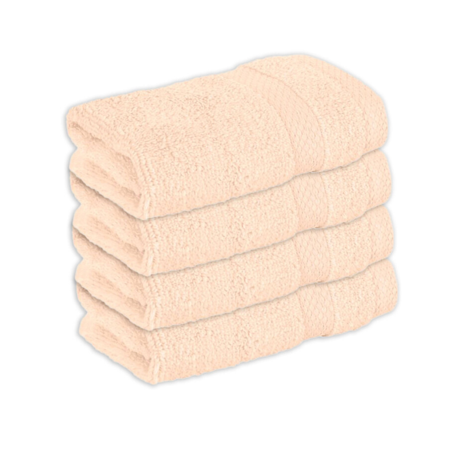 Set van 4 handdoeken Sofia | Vitality Pur afbeelding 1