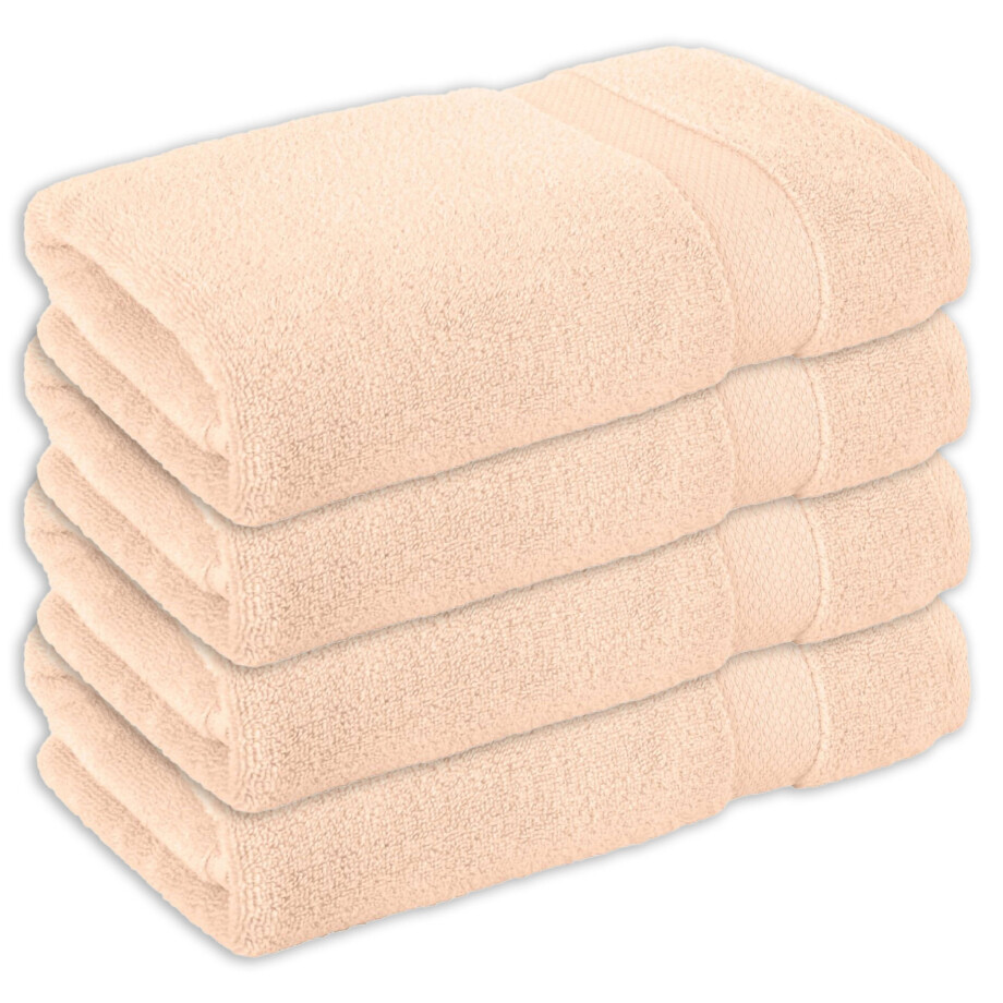 Set van 4 handdoeken Sofia | Vitality Pur Set van 4 handdoeken Sofia | Vitality Pur afbeelding 1